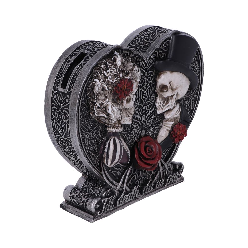 Till Death Do Us Part Gothic Money Box — view 4 — Nemesis Now B5693U1
