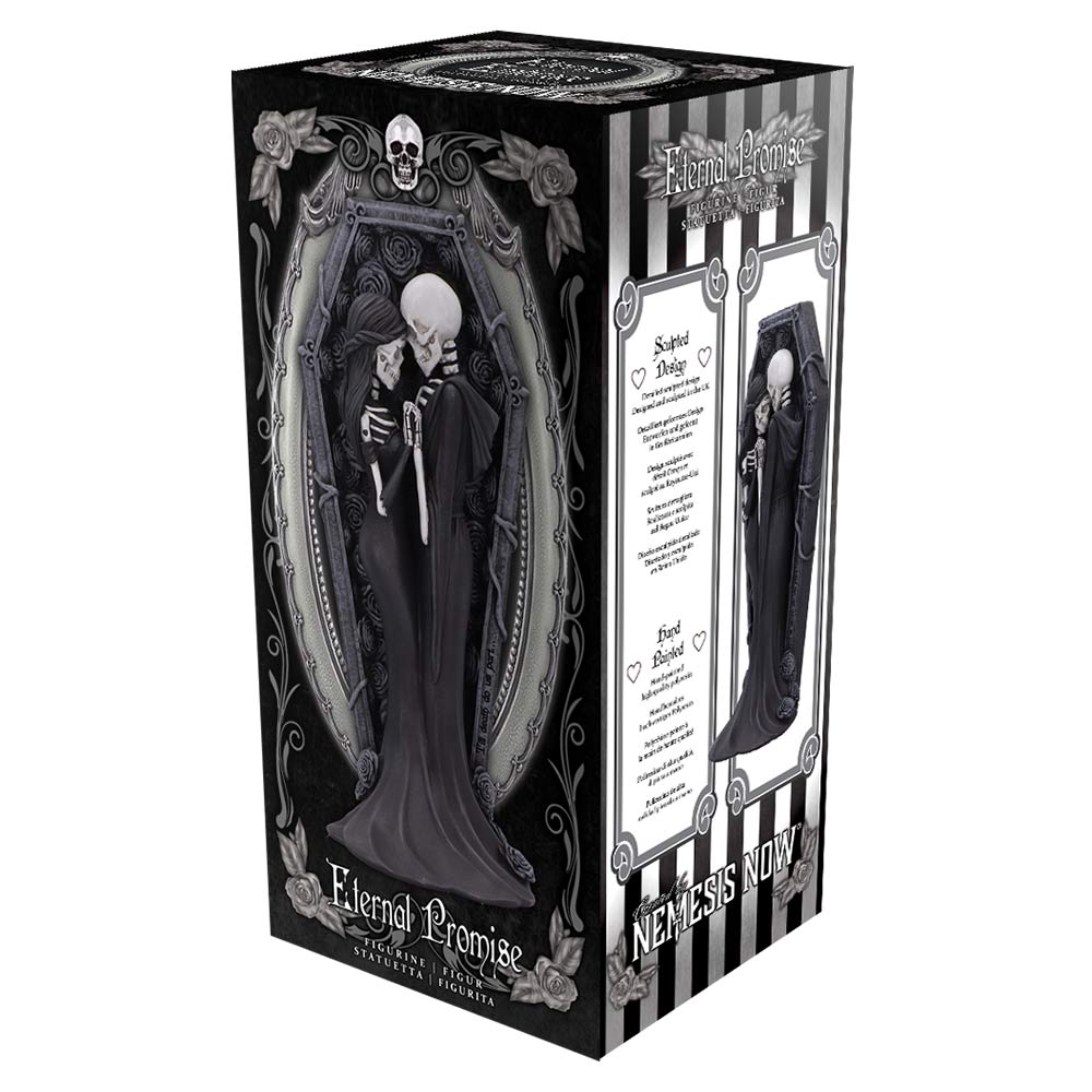 Eternal Promise Skeleton Lovers Figurine 26cm — view 7 — Nemesis Now B7198C25