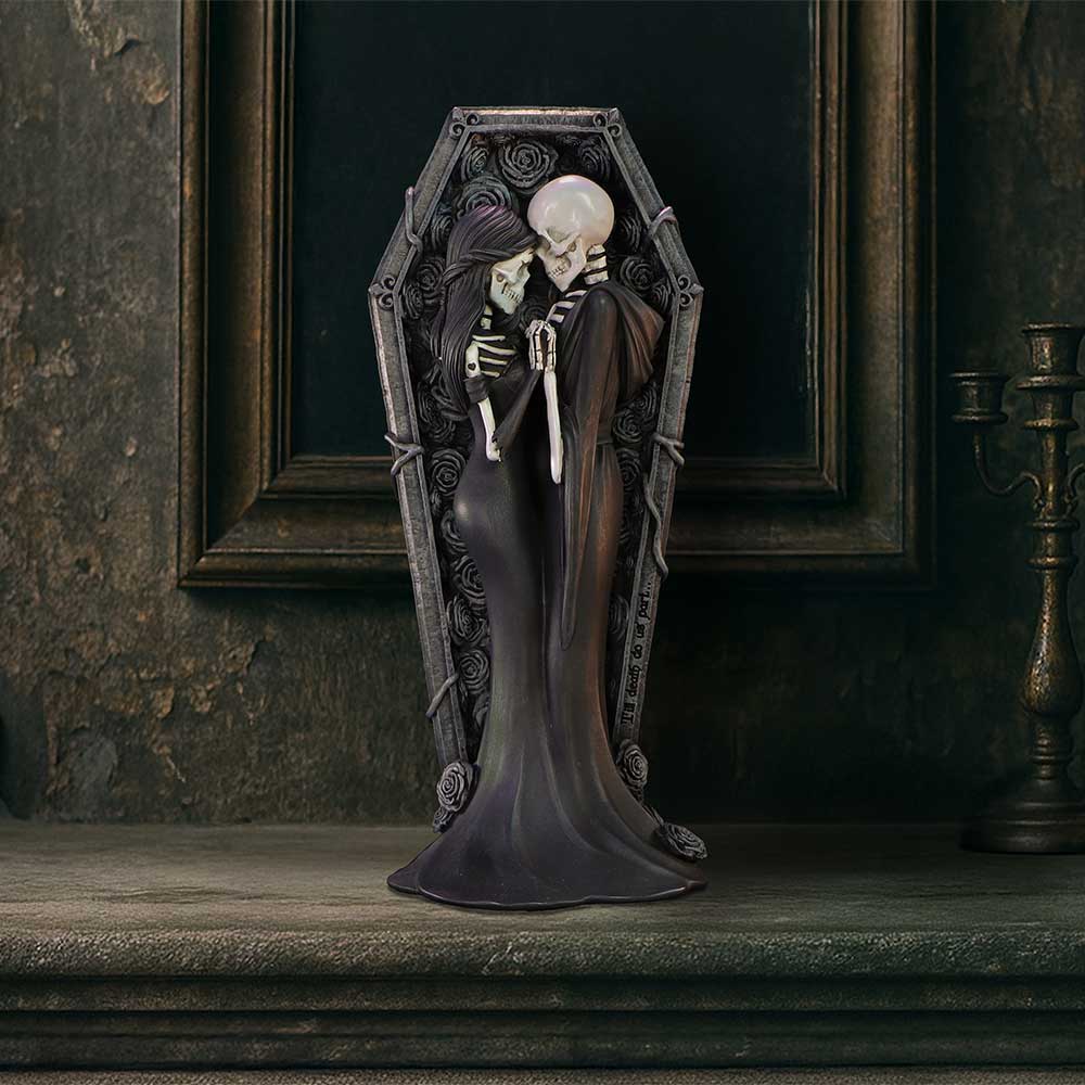 Eternal Promise Skeleton Lovers Figurine 26cm — view 8 — Nemesis Now B7198C25