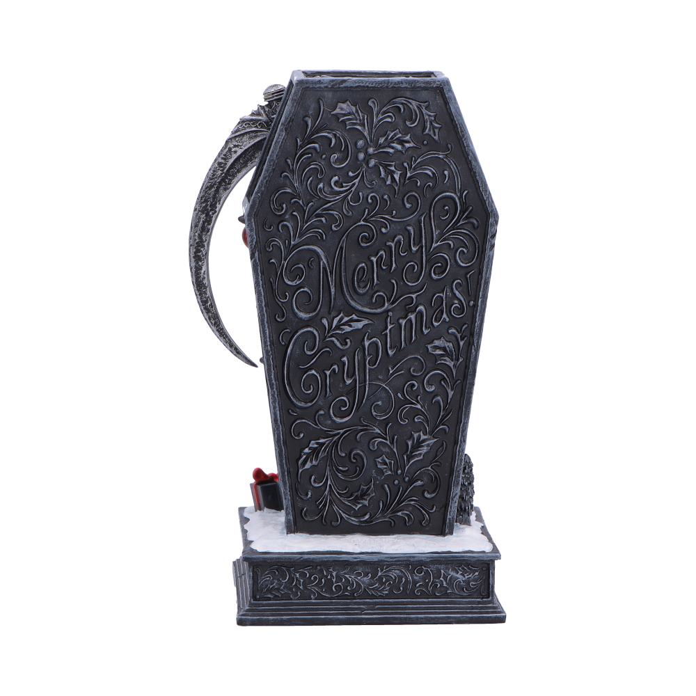 Silent Nightmares: Merry Cryptmas Reaper Figurine — view 3 — Nemesis Now B7718B26