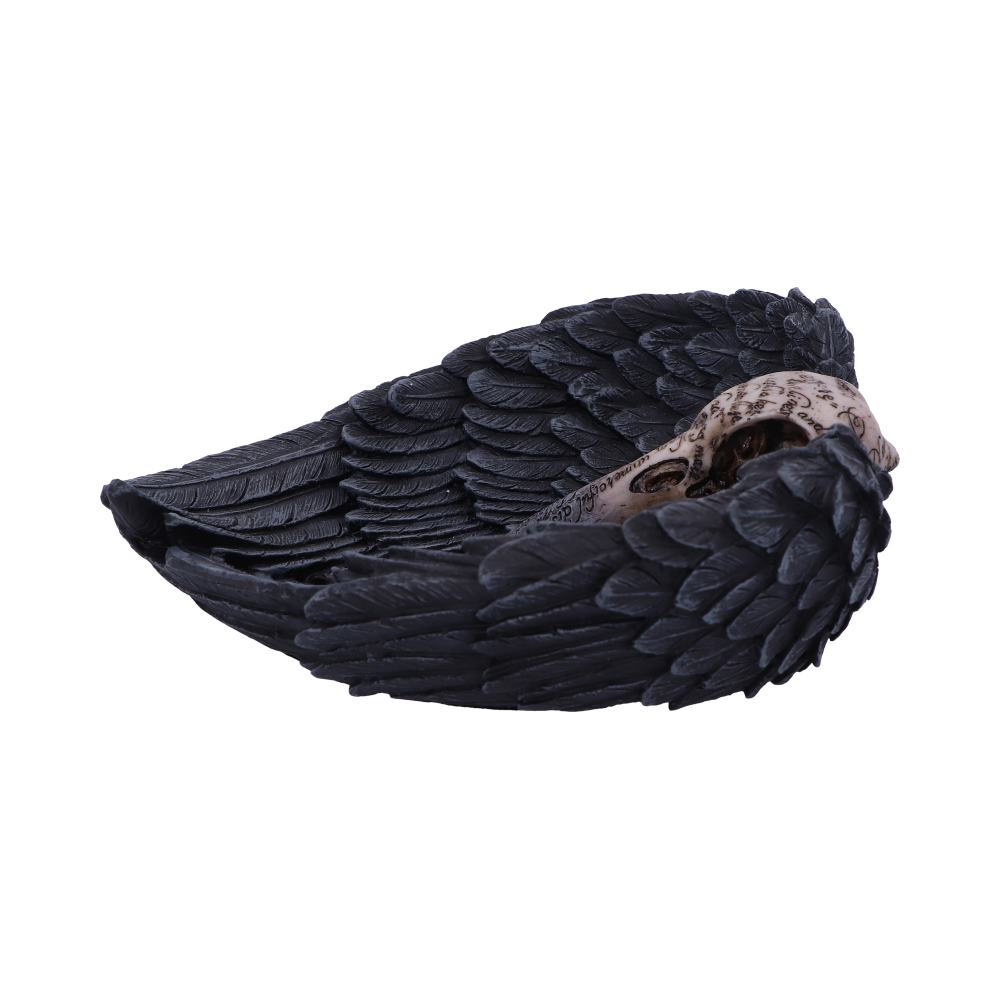 Edgar’s Raven Trinket Holder 17cm — view 2 — Nemesis Now D4917R0