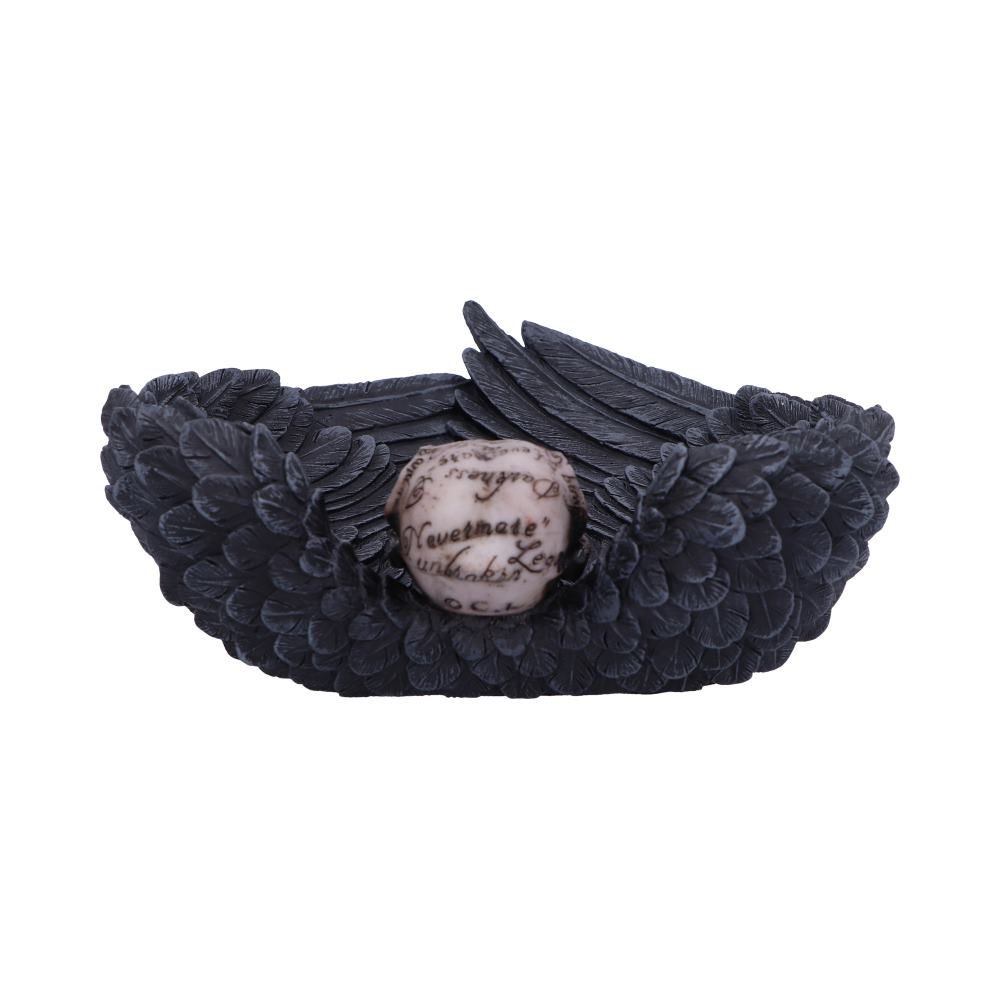 Edgar’s Raven Trinket Holder 17cm — view 3 — Nemesis Now D4917R0