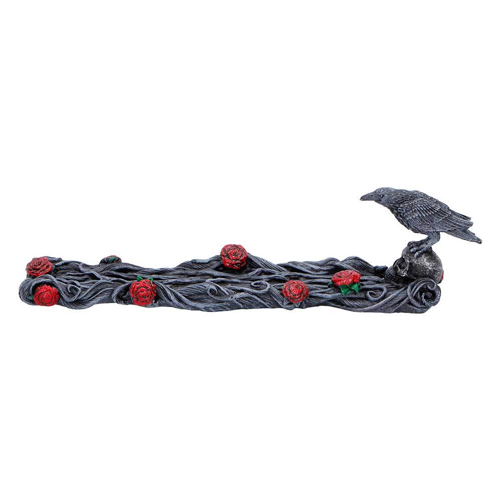 Twilight Bloom Raven Incense Burner 28cm — view 4 — Nemesis Now K7488A26