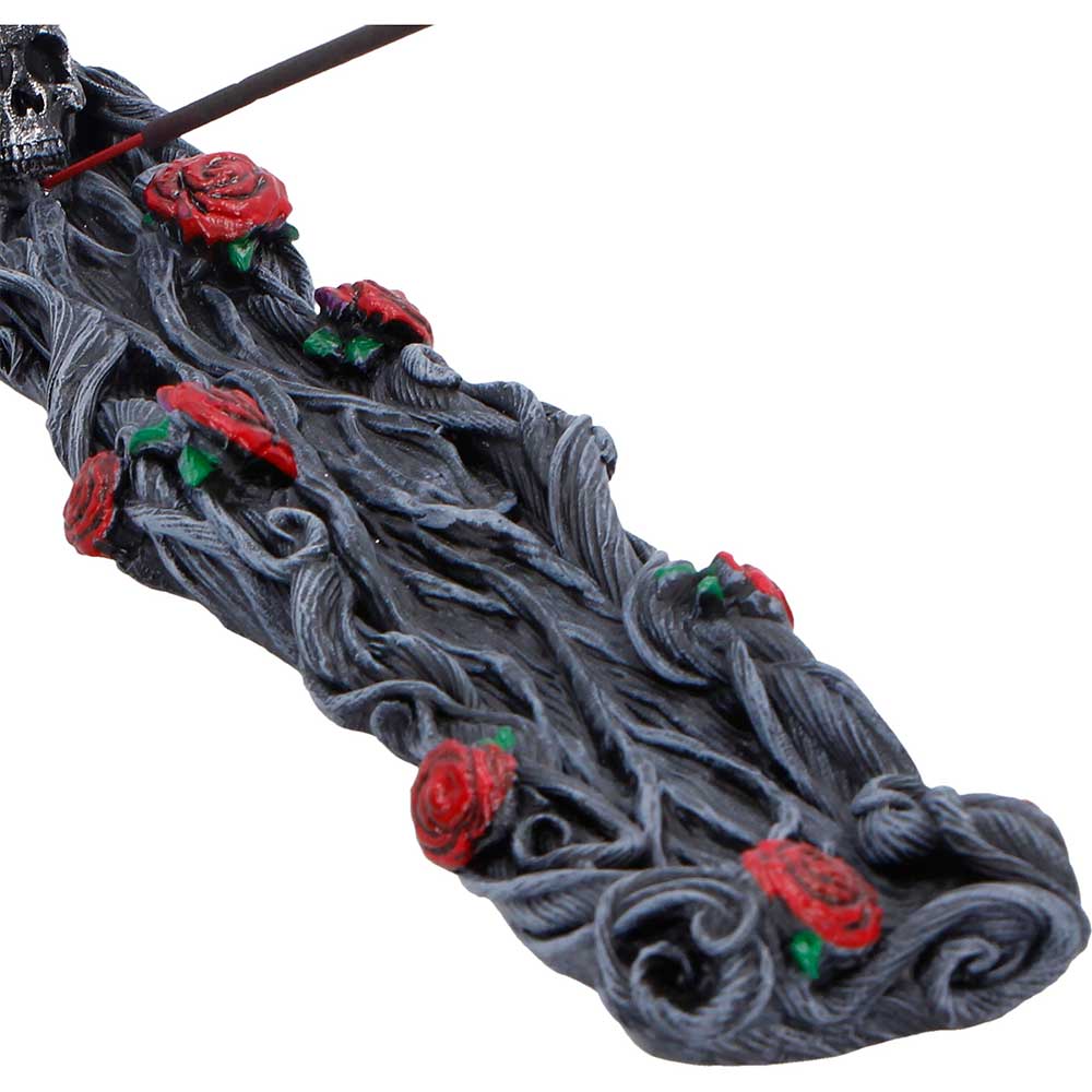 Twilight Bloom Raven Incense Burner 28cm — view 6 — Nemesis Now K7488A26