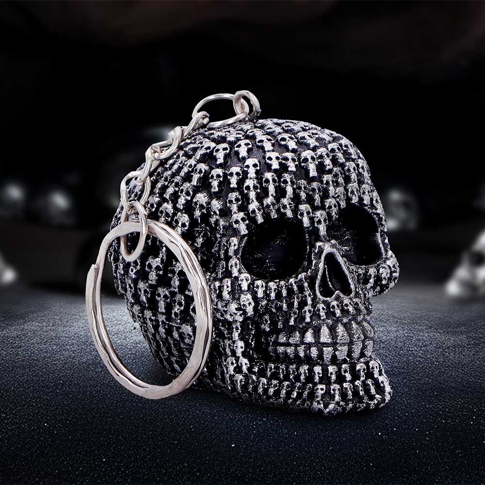 Crania Skull Keyring 4.5cm — view 8 — Nemesis Now U7130B25