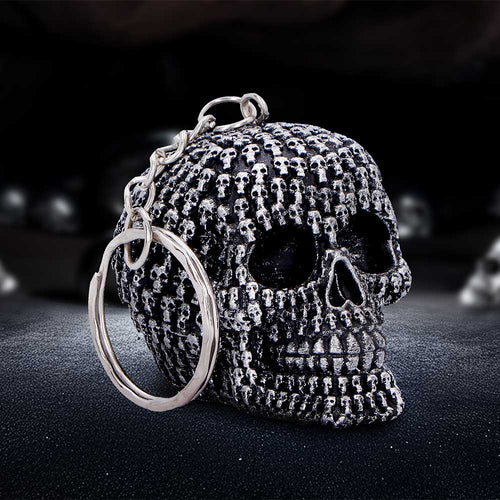 Crania Skull Keyring 4.5cm — view 8 — Nemesis Now U7130B25