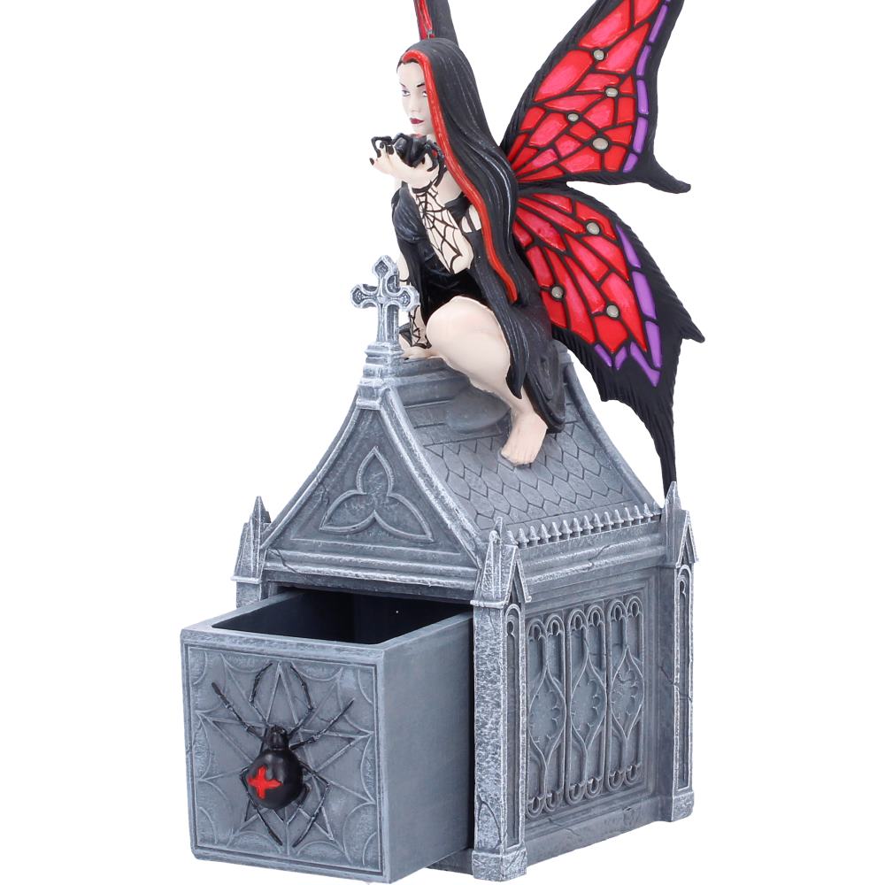 Aracnafaria Gothic Trinket Box by Anne Stokes — view 5 — Nemesis Now B7533B26