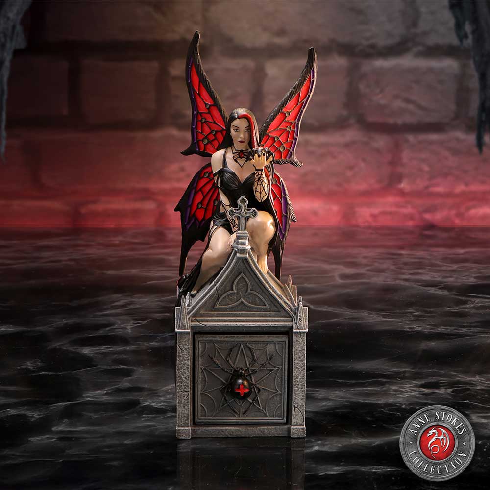 Aracnafaria Gothic Trinket Box by Anne Stokes — view 8 — Nemesis Now B7533B26