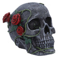 Twilight Bloom Gothic Skull Figurine 15.6cm — Nemesis Now K7485A26